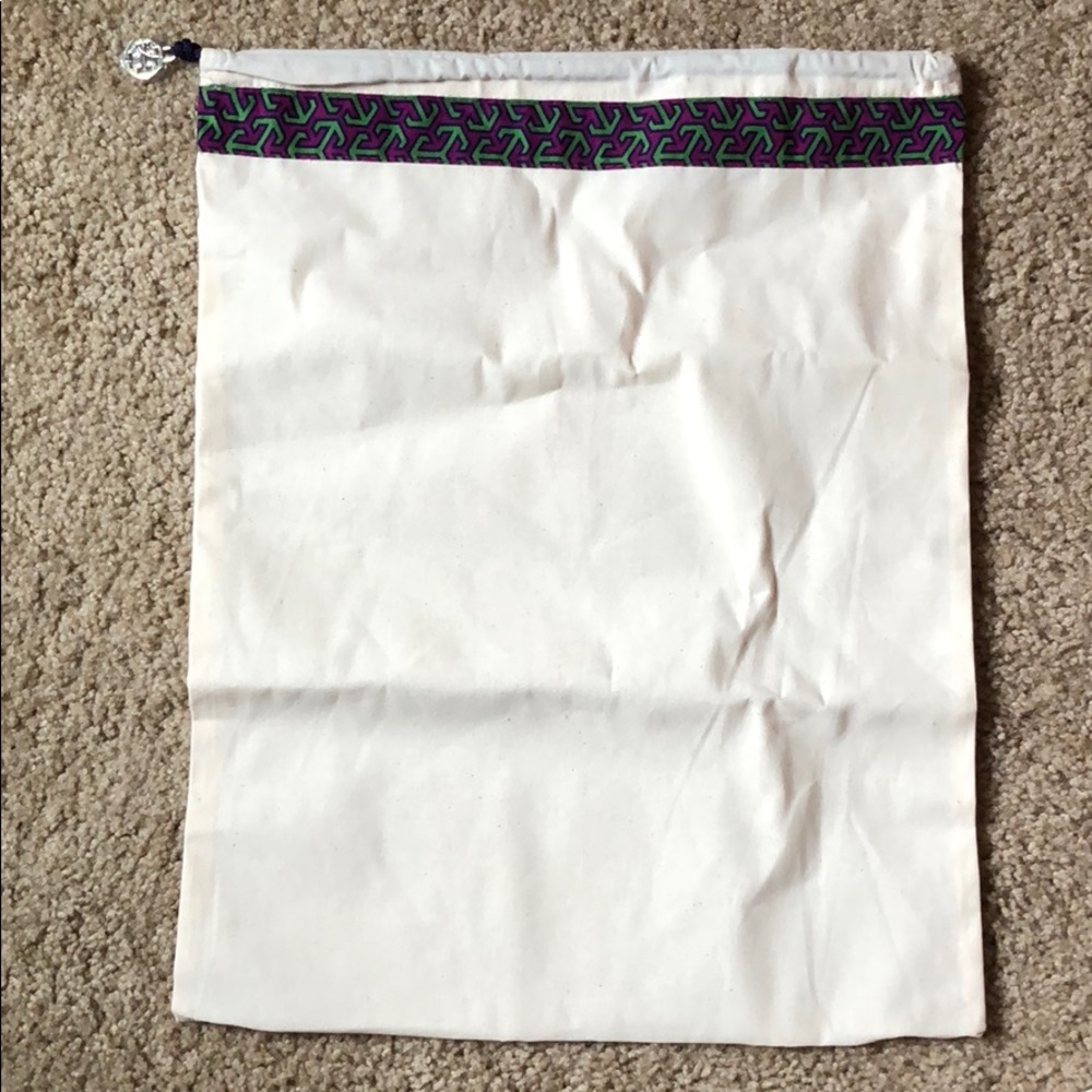 Tory Burch Drawstring Canvas Bag - image 1